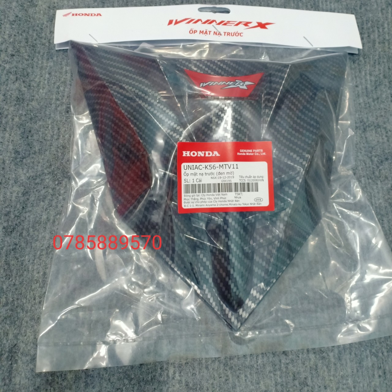 ỐP MẶT NẠ (CHỈ MŨI TRÊN) WINNER X CARBON