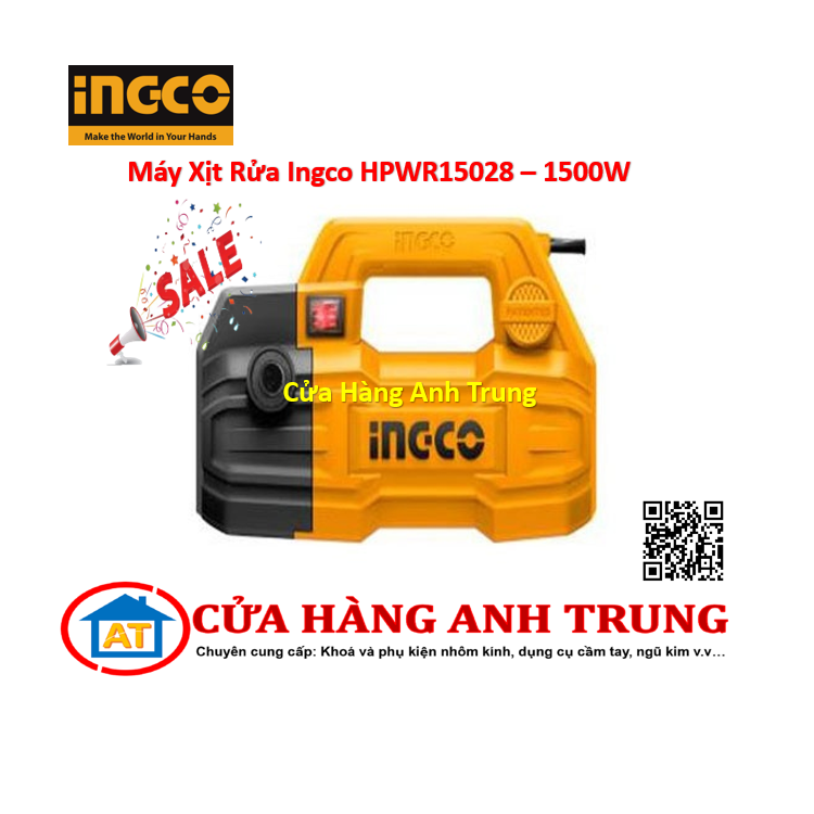 Máy Xịt Rửa Ingco HPWR15028 - 1500W
