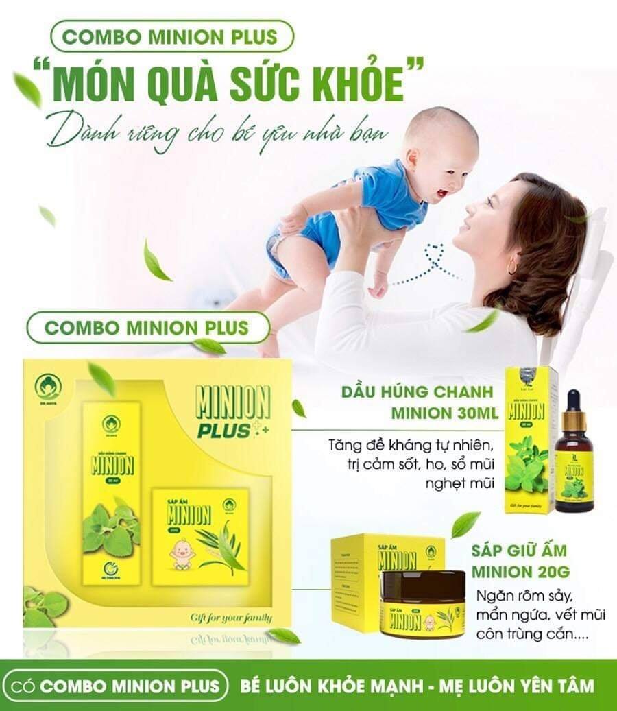 Dầu húng chanh Minion 30ml