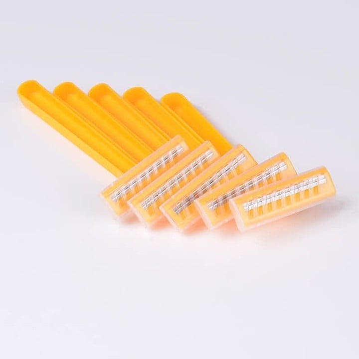 Dao cạo râu bịch 5 cây 2 lưỡi