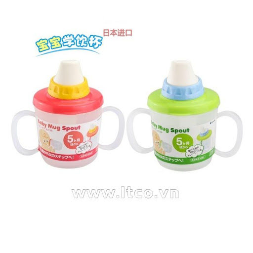 CỐC TẬP UỐNG CHO BÉ 5 THÁNG TRỞ LÊN INOMATA (CỐC 230ML)