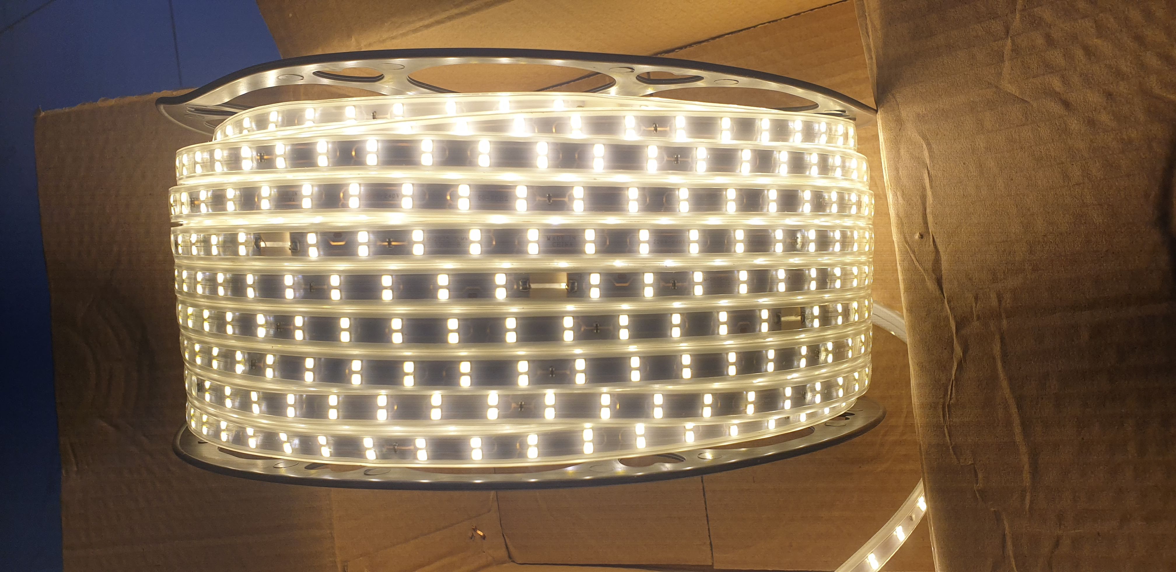 Cuộn Led Dây Đôi 2835 - 100M (2 Hàng Led Đôi) + Tặng 5 Dây Nguồn - Đèn Led Thiên Vân