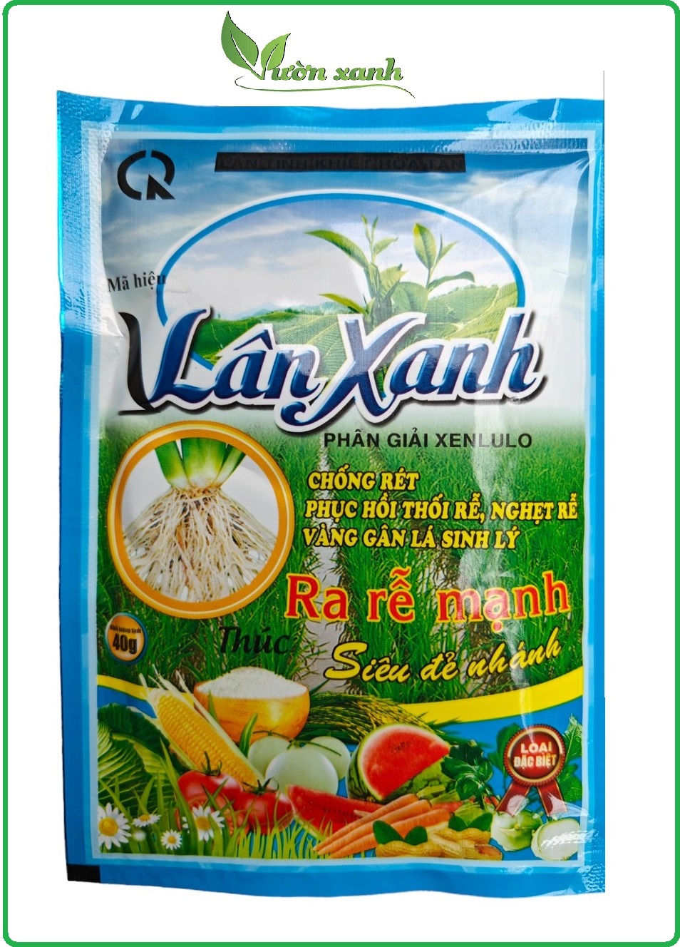 Nấm ủ Trichoderma 1kg ( Tặng 1 gói lân xanh siêu kích rễ cây trồng) chuyên ủ phân chuồng, phân hữu cơ, hạn chế nấm đất