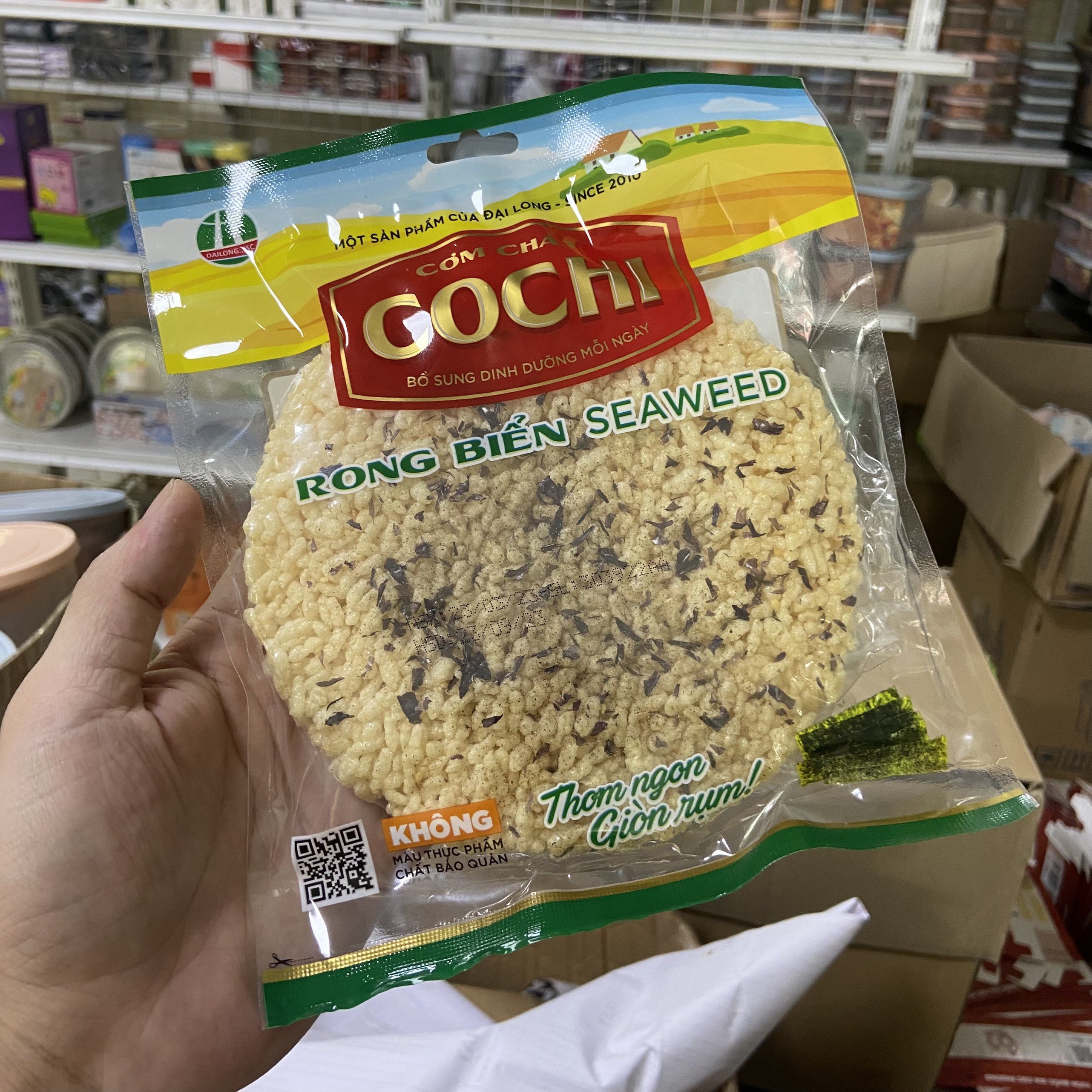 Đại Long Cơm cháy COCHI 65g, đặc sản Ninh Bình