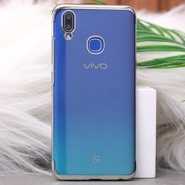Ốp lưng dẻo trong chống bẩn, chống ố vàng cho Vivo Y93 có vân tay (Loại A+)