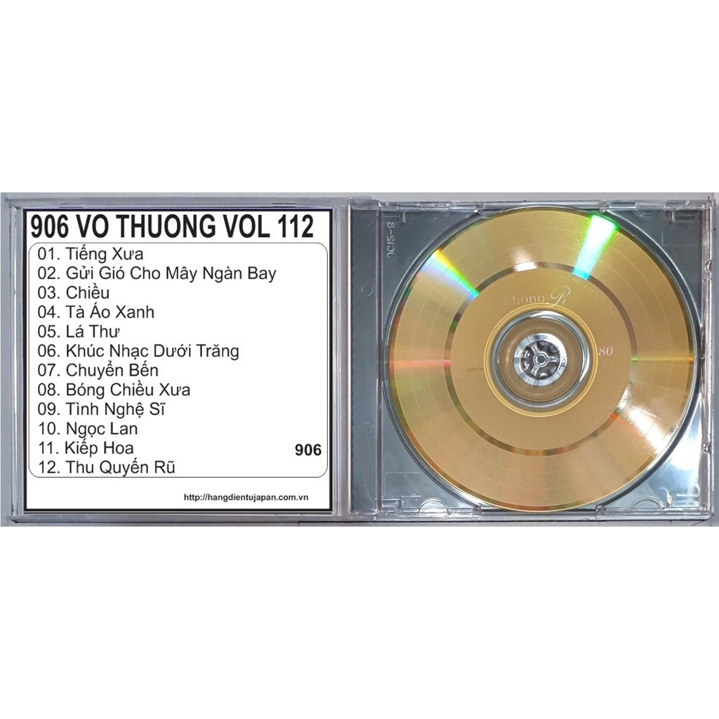 Bộ 5 Đĩa CD Vô Thường Guitar