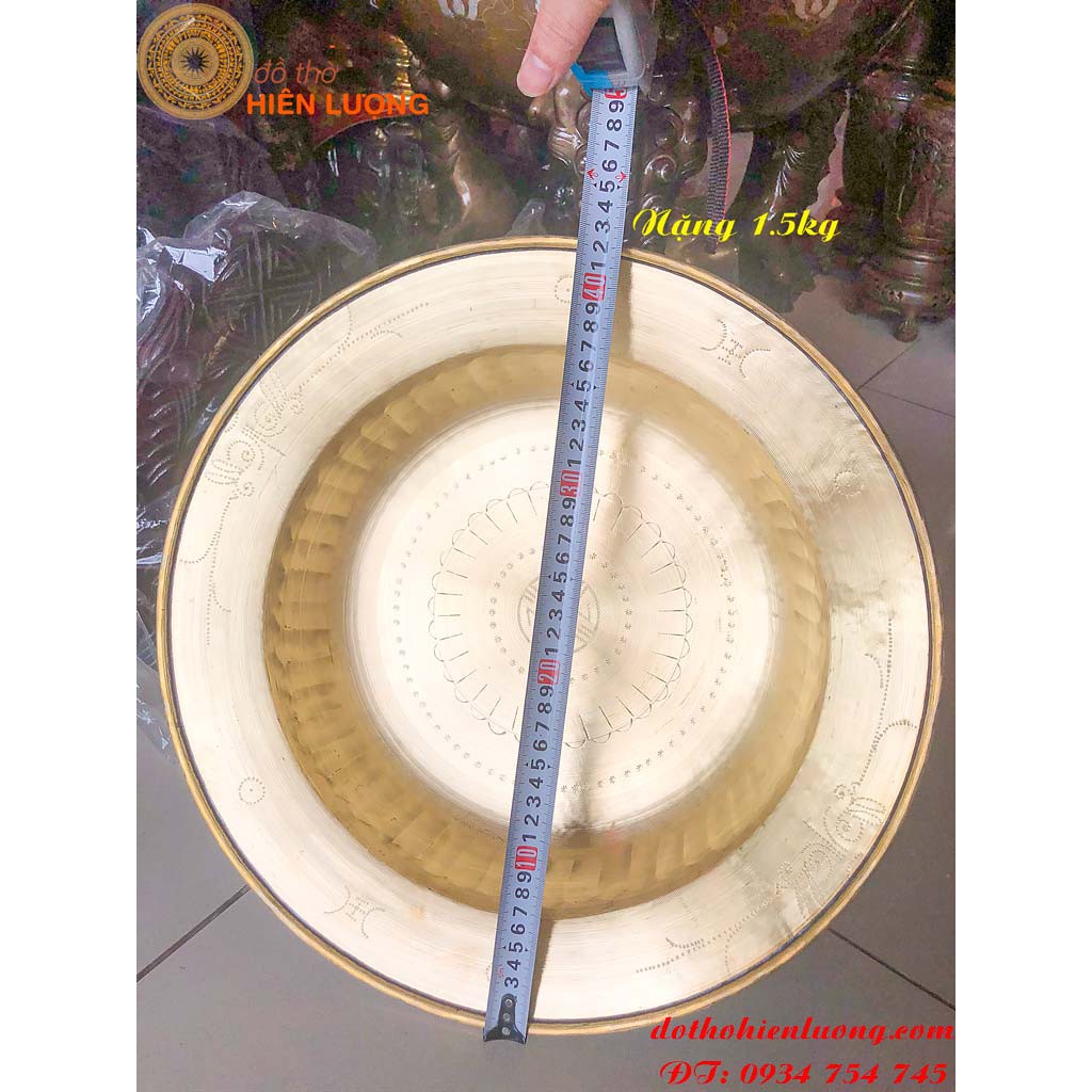 Chậu Đồng, Thau Đồng Nguyên Chất 4 cỡ:ĐK 27cm, 37cm, 42cm, 45cm