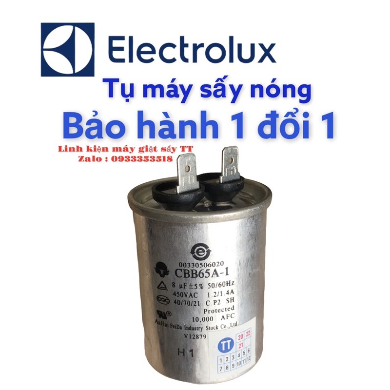 [HCM]Tụ motor máy sấy nóng Electrolux