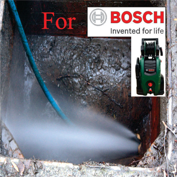 Dây thông tắc cống bằng áp lực nước-Dùng cho máy Bosch