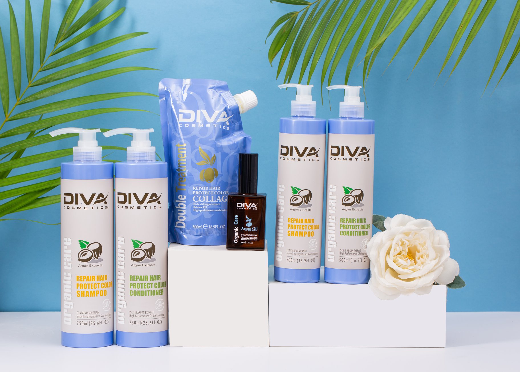 HẤP TÓC PHỤC HỒI HƯ TỔN COLLAGEN REPAIR 500ML DIVA