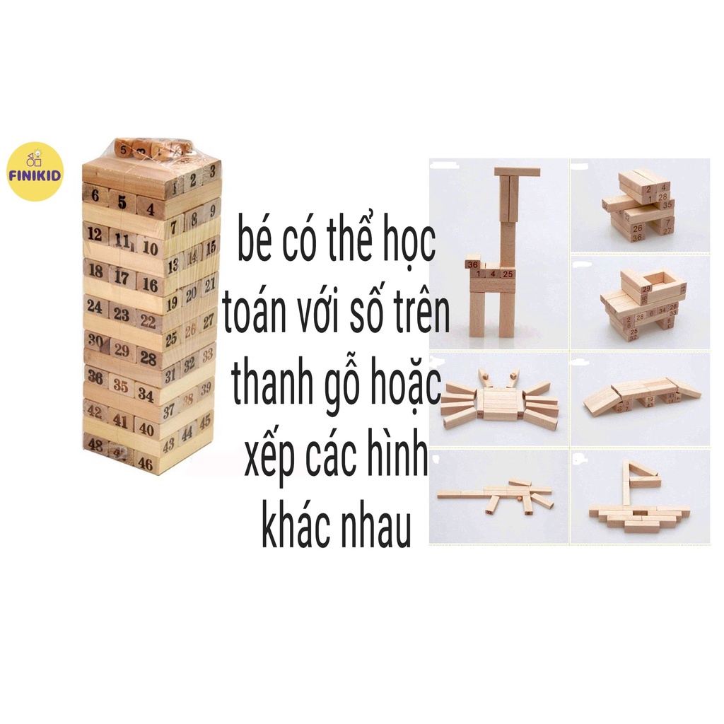 Rút gỗ thông minh, đồ chơi gỗ thông minh