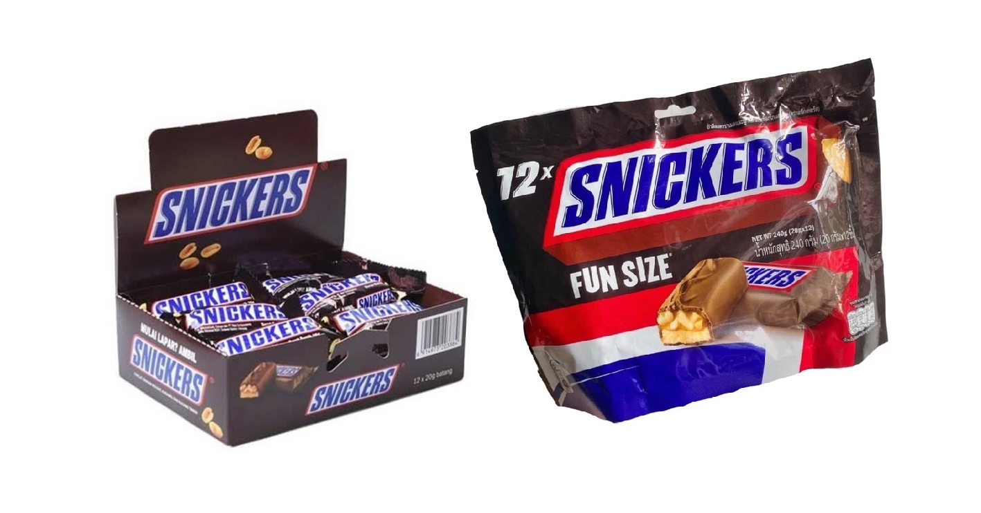 Kẹo Sôcôla Snickers Nhân Đậu Phộng Chocolate