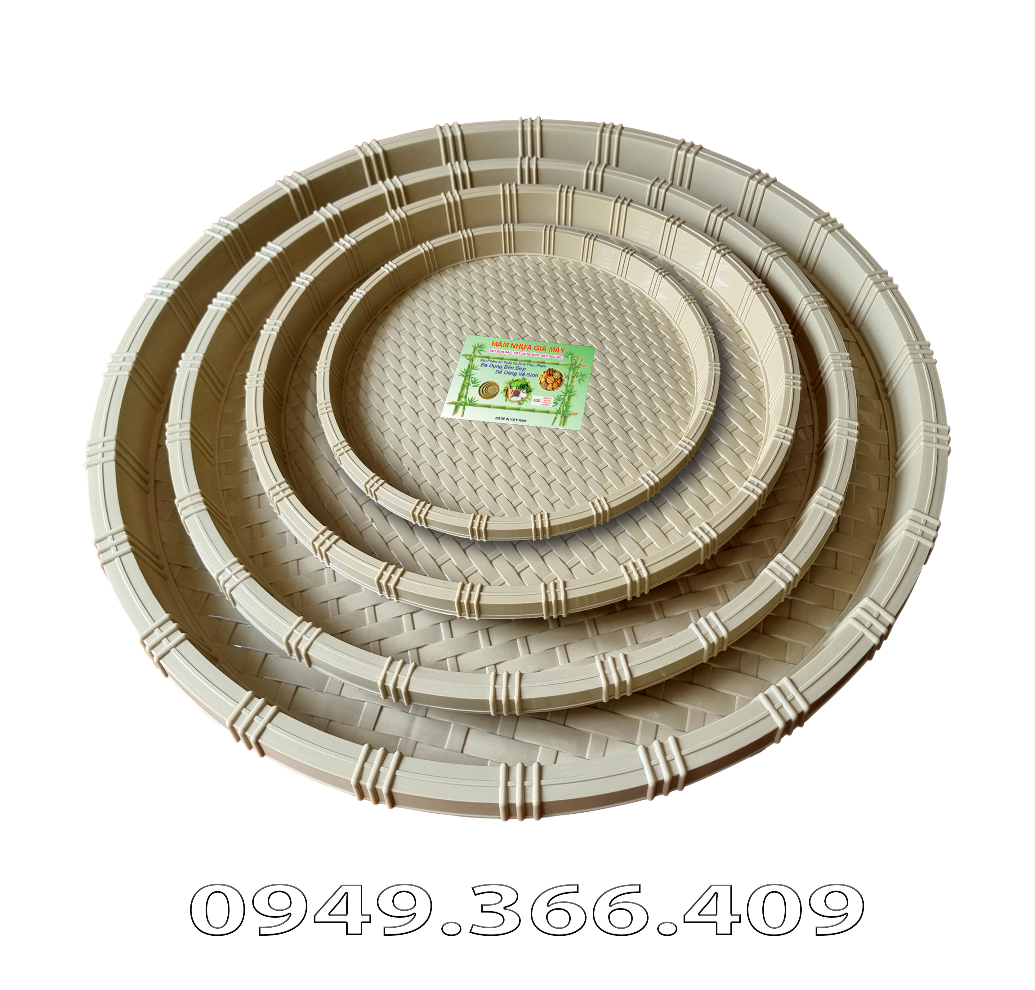 Mẹt nhựa giả mây, mẹt bún đậu, mẹt heo quay, mẹt gà nướng