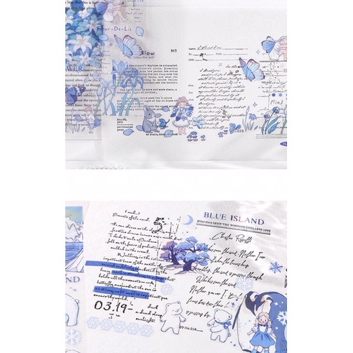 Sticker dây cô gái cute ST074