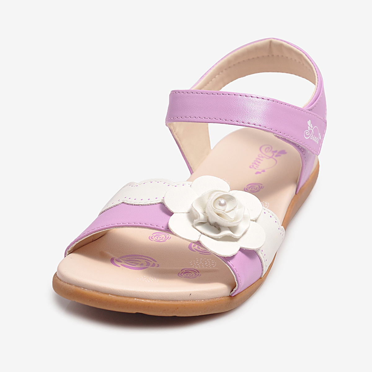 Sandal Si Cao Su Bé Gái Biti's DRG000800TIM (Tím)
