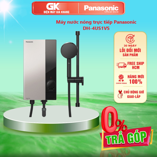 Máy nước nóng trực tiếp panasonic dh-4us1vs - giao toàn quốc - freeship hcm