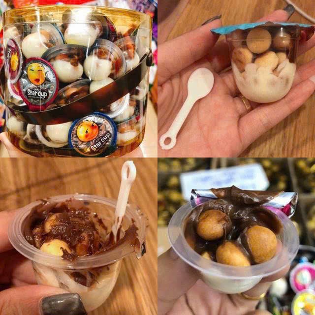 BÁNH CHẤM SOCOLA THÁI LAN ( Maoji - Star Cup) HỘP 100 HỦ BÁNH