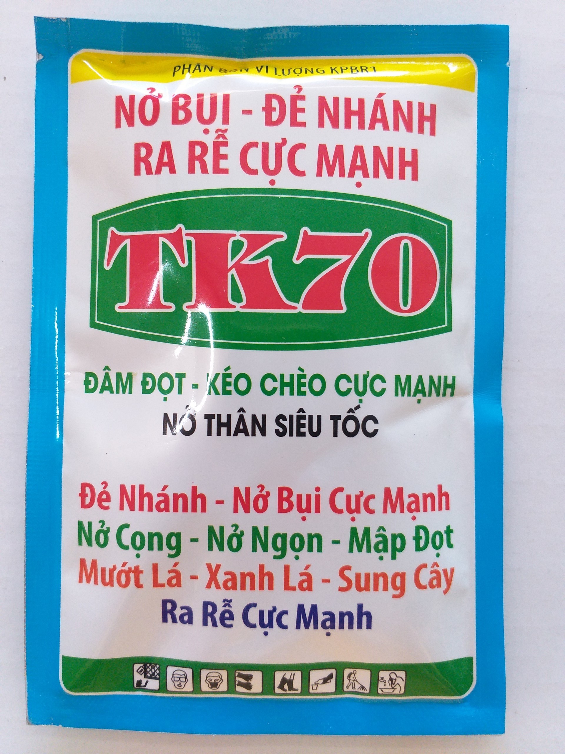 Phân bón vi lượng tk70 - nở bụi đẻ nhánh - ra rễ cực mạnh - gói 50g