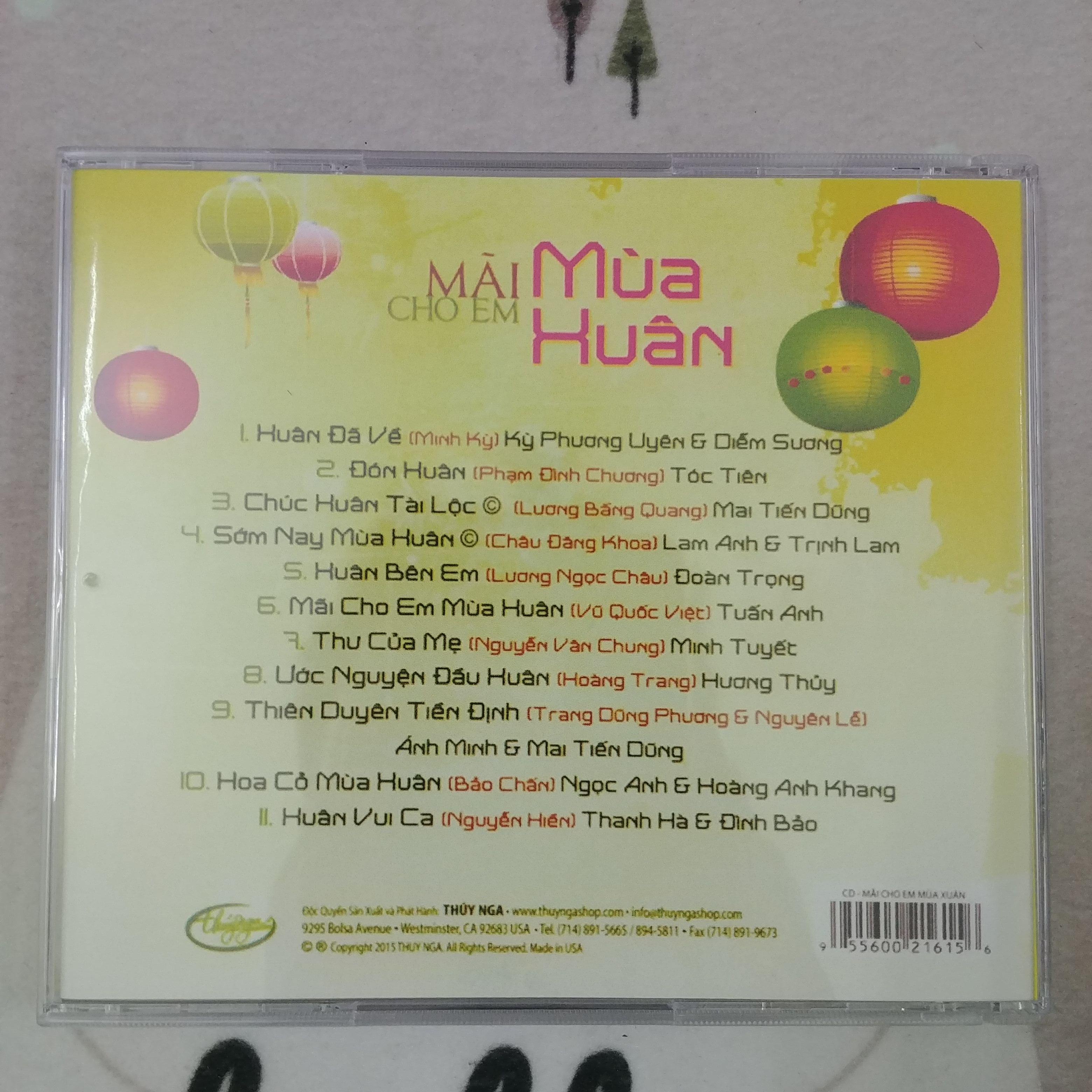 [HCM]CD Mãi Cho Em Mùa Xuân