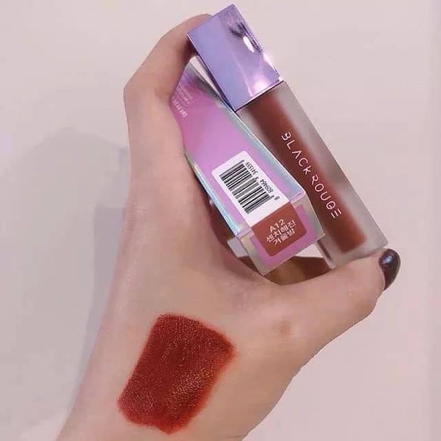 Son kem Black Rouge màu A12 (Đỏ Nâu)