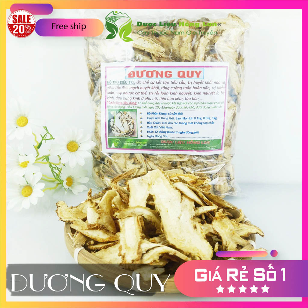 [FreeshipMAX] ✅[THƯỢNG HẠNG] 100g Đương Quy Củ đẹp loại 1 - (Hàng chính hãng)