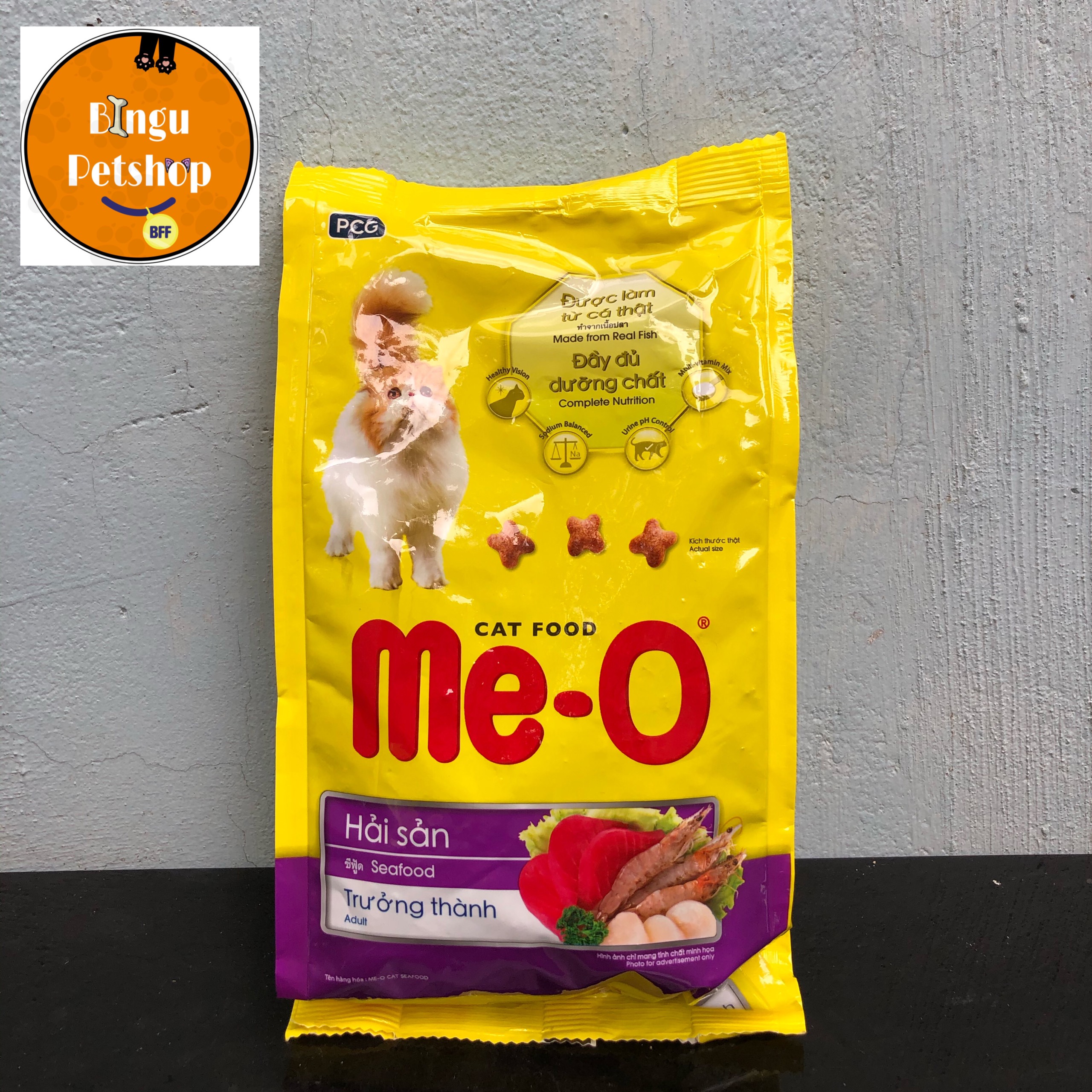 Thức ăn dành cho Mèo - Hạt Me-O - Gói 350gr