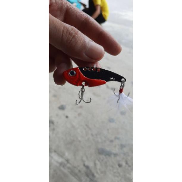 [Sale] Mồi Câu Lure Cá Sắt Có Đuôi Siêu Nhạy