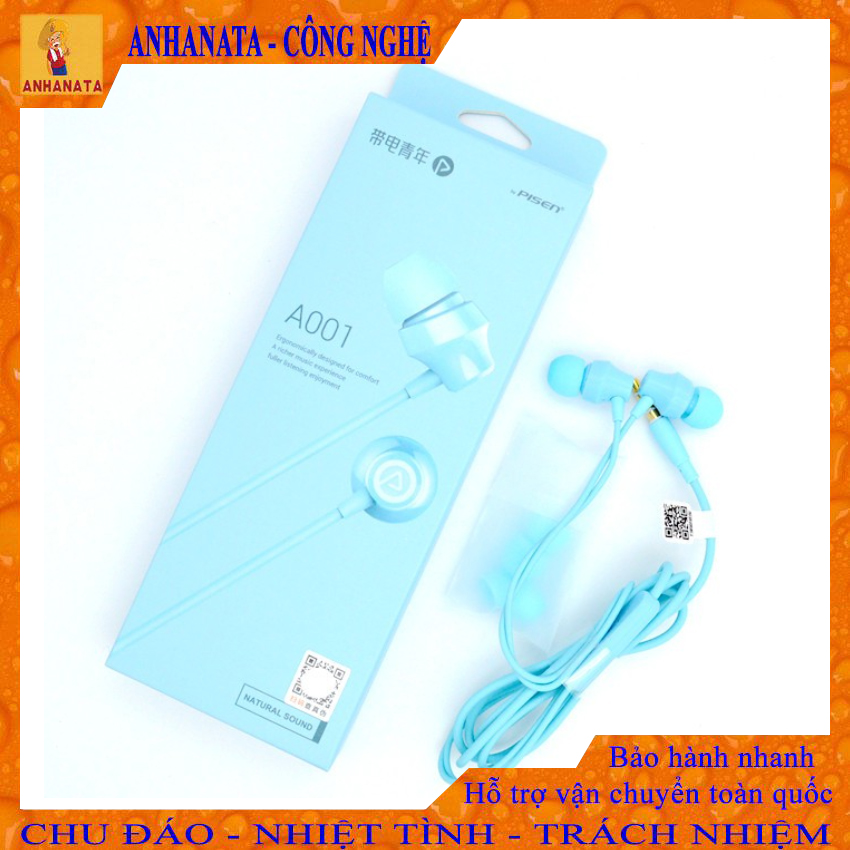Tai Nghe Pisen A001, Jac Cắm 3.5