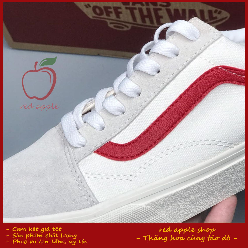 [Háng lỗi nhẹ thanh lý] Giày thể thao Style 36 Sọc Đỏ - RED APPLE SHOP