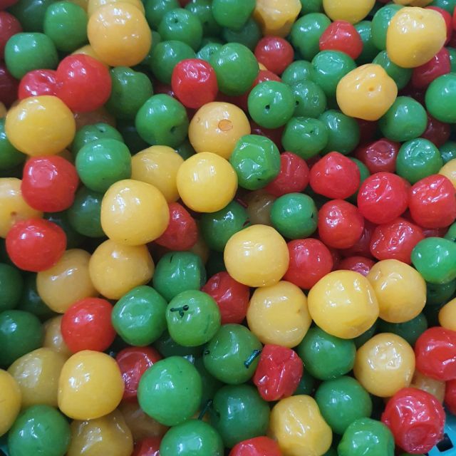 Mứt Trái lý ( mix 3 màu) 1GÓI 1KG