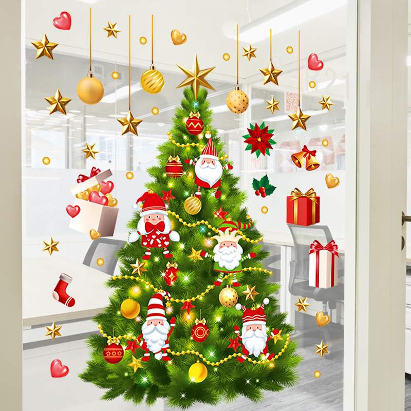 Decal dán tường Cây Noel