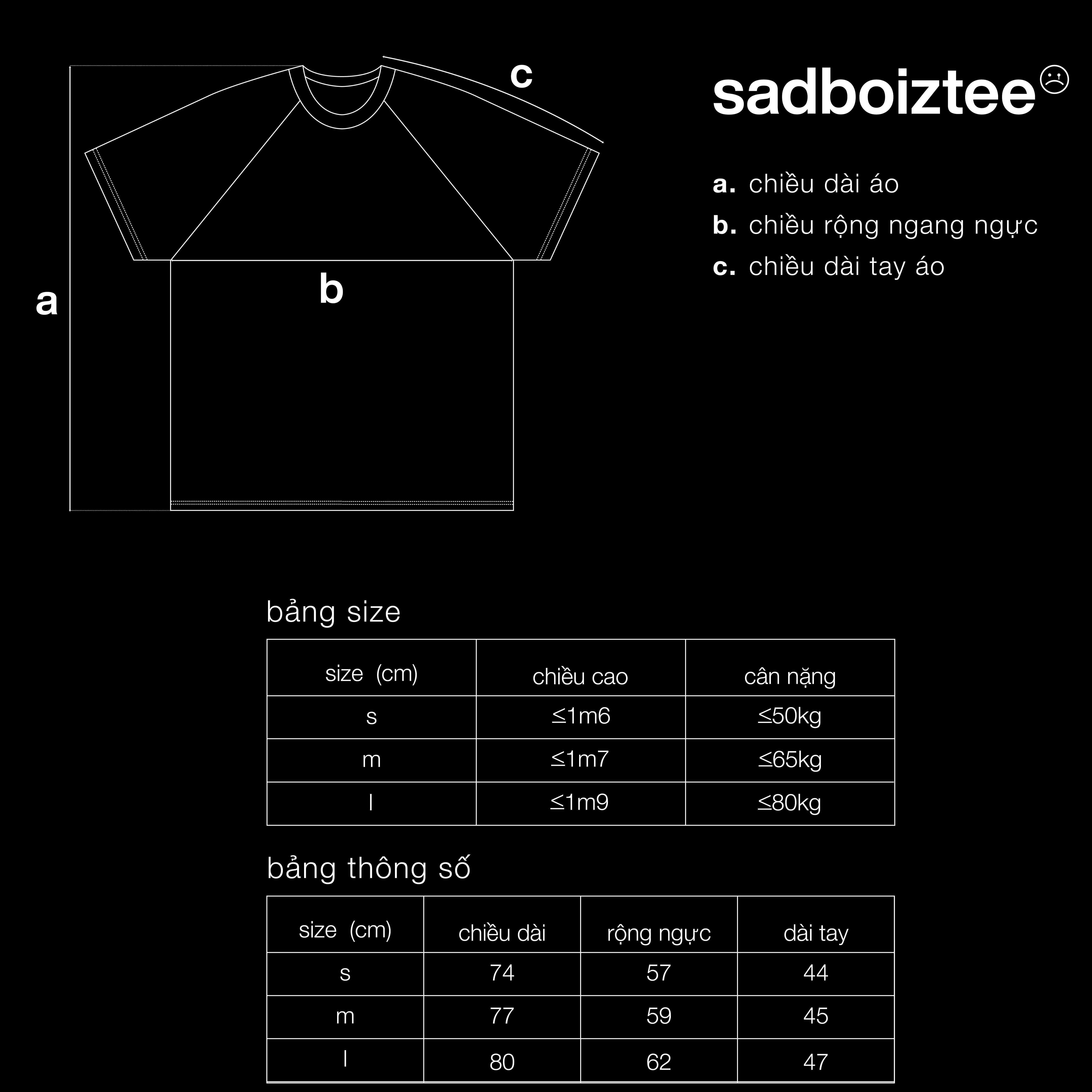 Áo thun SADBOIZ SAD STORY màu trắng