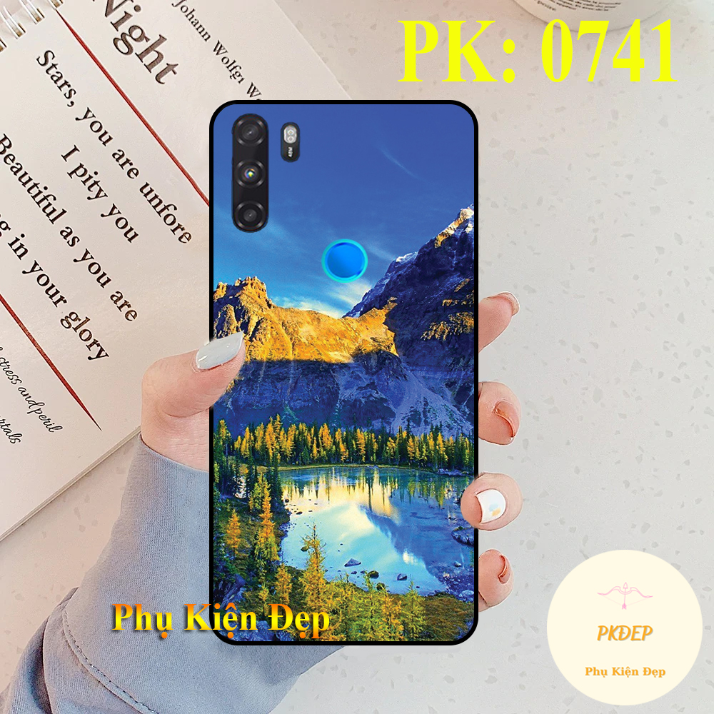[HCM]Ốp lưng Vsmart Active 3 dẻo đen in hình phong cảnh đẹp