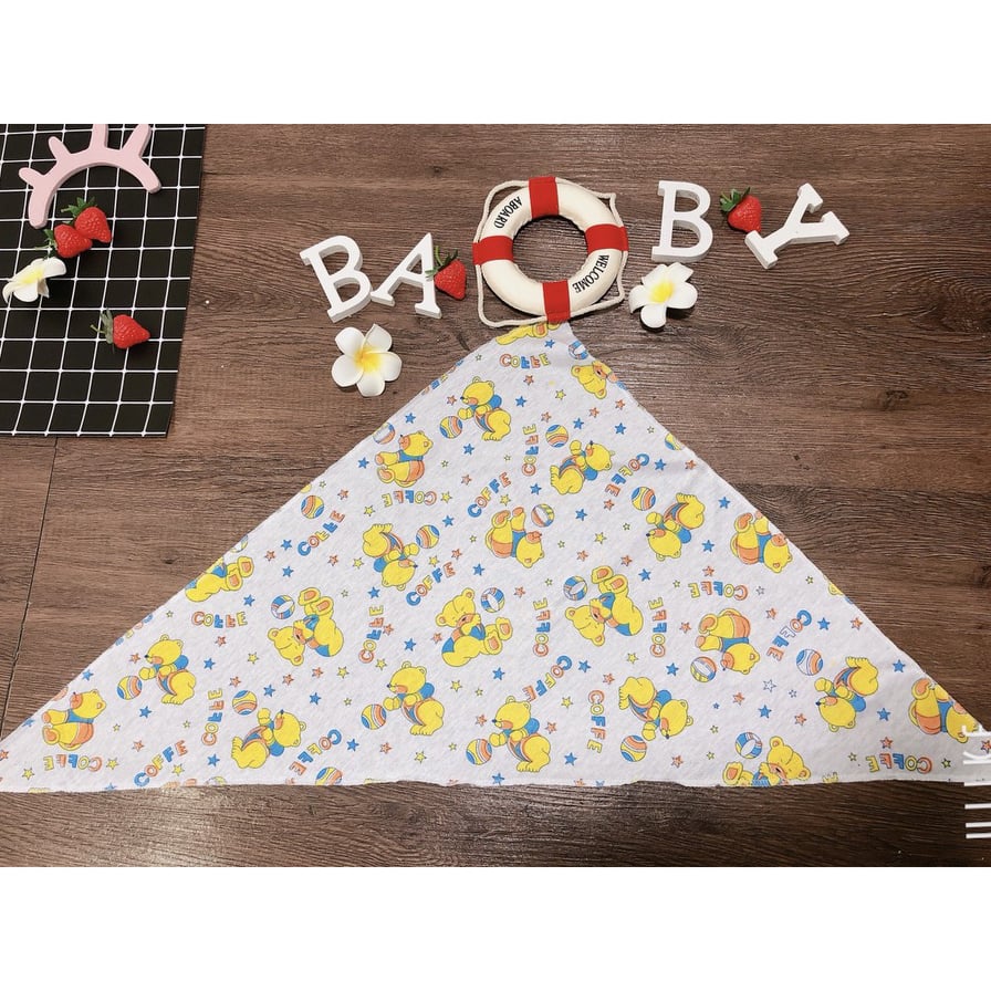 Set 10 Chiếc Tã Chéo 100% Cotton Cho Bé Sơ Sinh (hình)