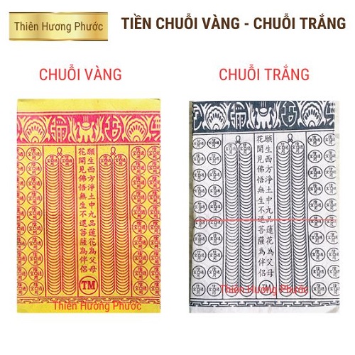 Tiền thọ kim sầu cấm vàng mã