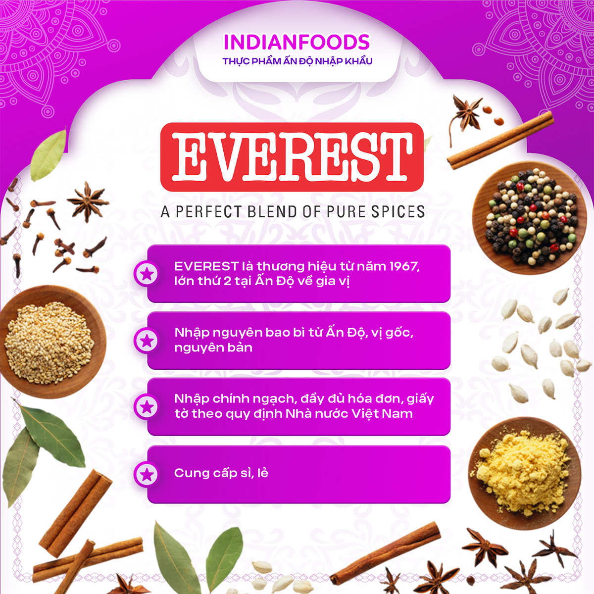 Bột thì là Ấn Độ EVEREST Cumin Powder 100gr