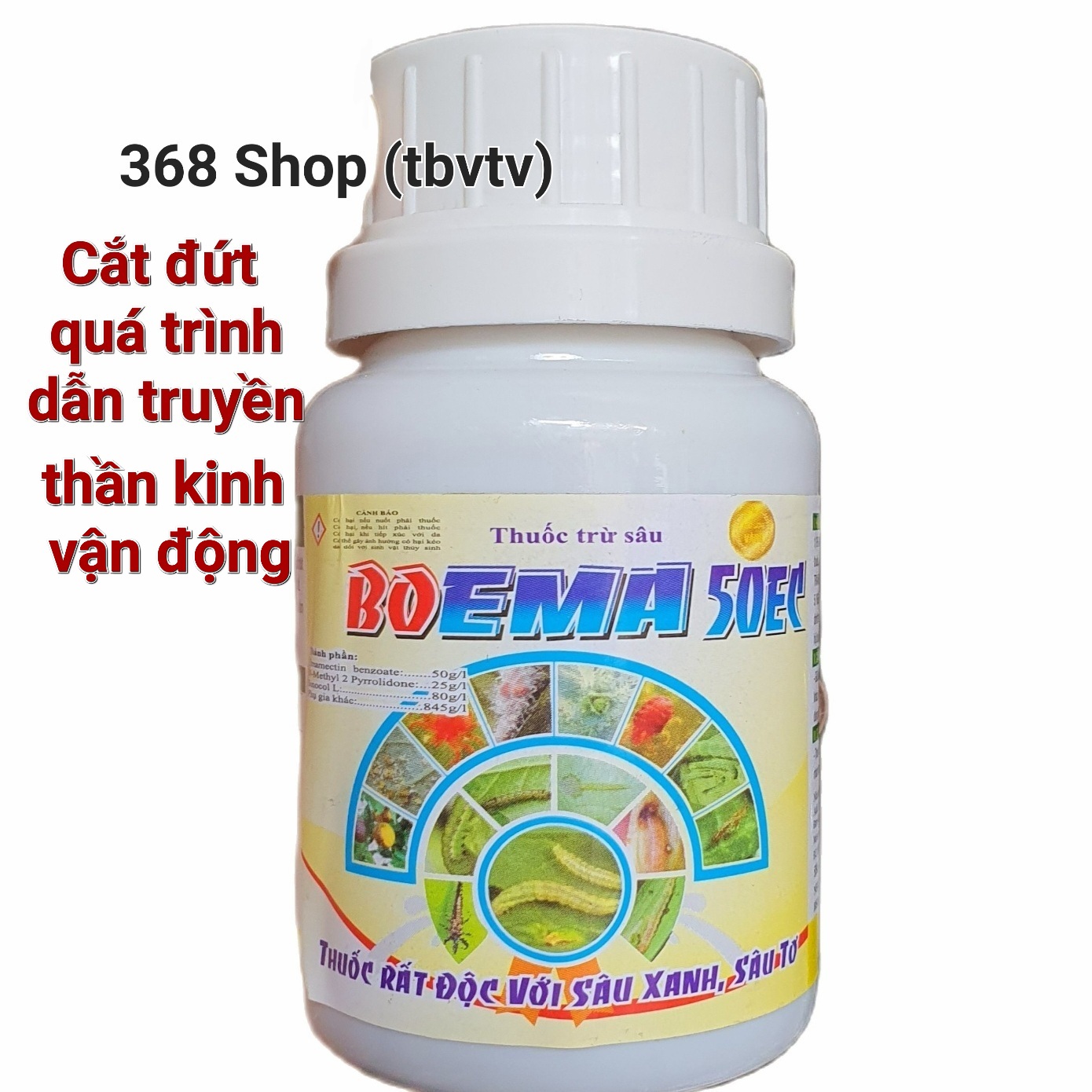 💎 Đặc Trừ: Sâu cuốn lá , nhện đỏ.. (100ml)💖 Thuốc trừ sâu BOEMA 50EC