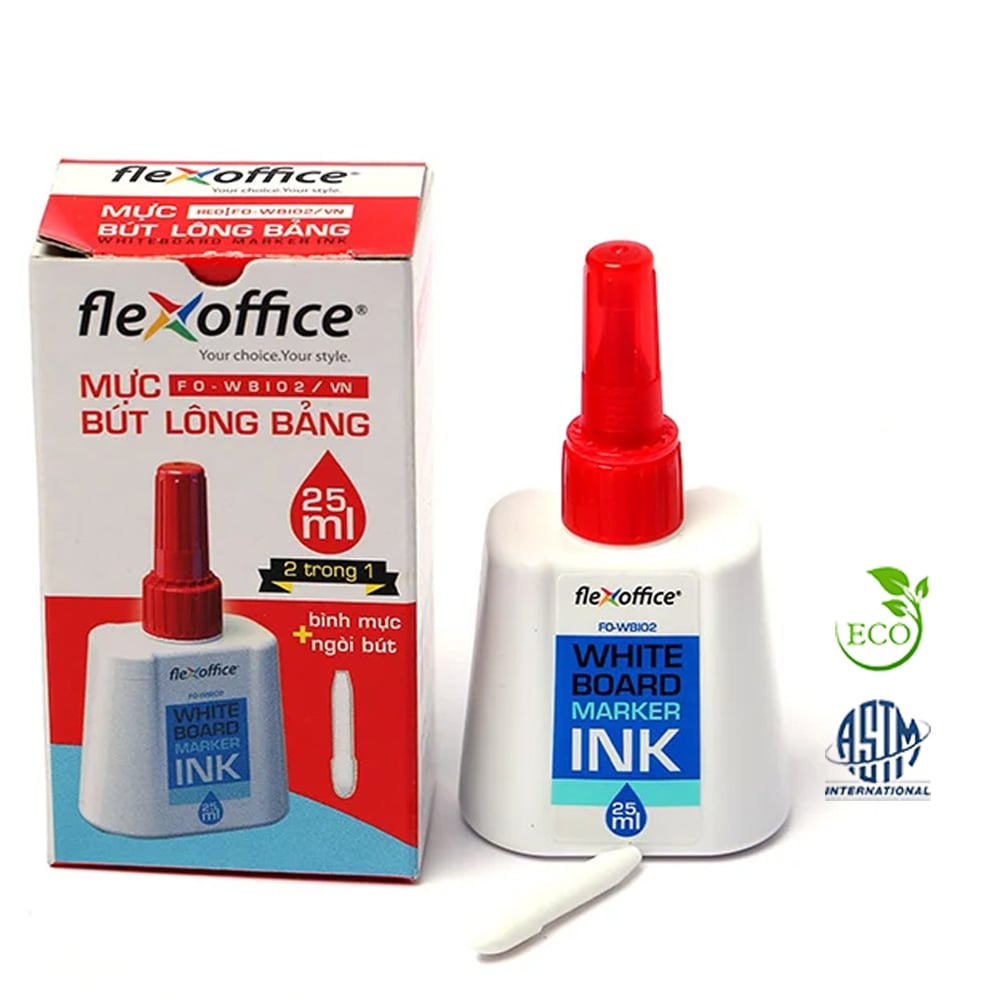 Mực bút lông bảng FlexOffice FO-WBI02