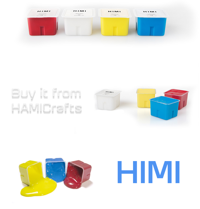 Màu Gouache HiMi dạng thạch bộ 18/24 màu
