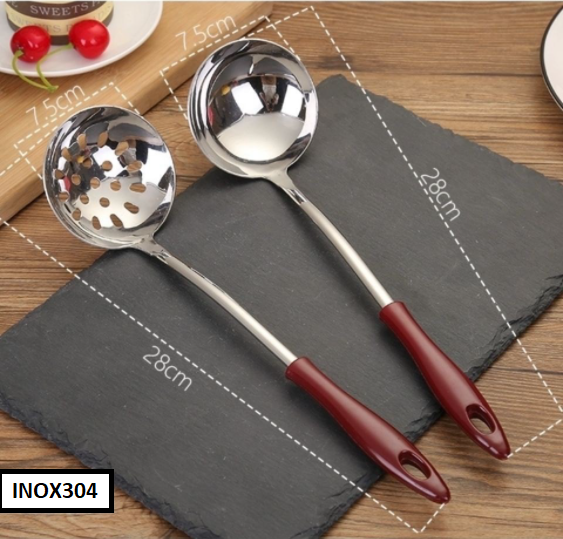 [HCM]VÁ MÚC CANH INOX 304 CÁN VÂN GỖ 10 SỊN 28X7.5CM( VÁ MÚC CANH)