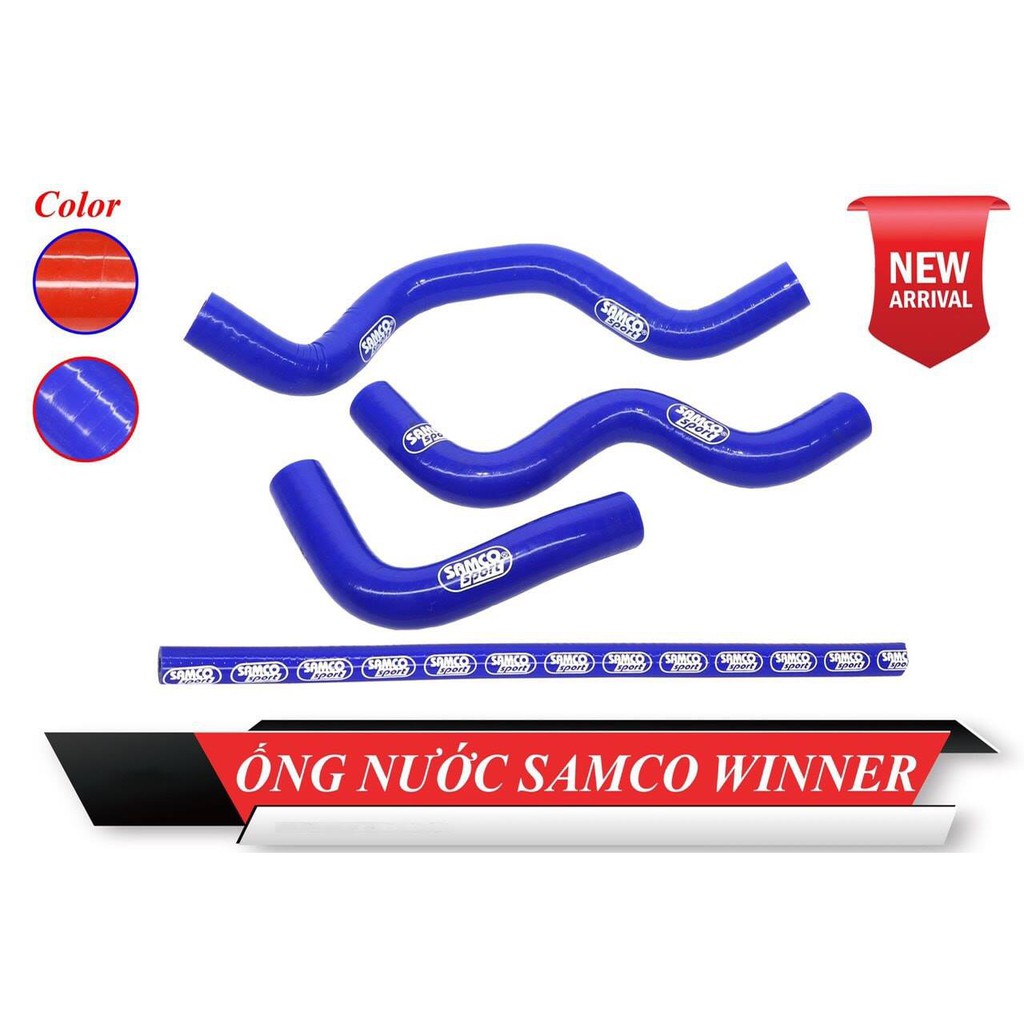 Ống Nước Samco Uốn sẳn Cho Exciter, Raider, Winner Và Sonic - Vindecal BD