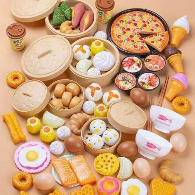 Bộ Đồ Chơi Nấu Ăn 84 Chi Tiết Cho Bé