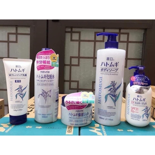 Sản Phẩm Dưỡng Da Hatomugi Nhật Bản