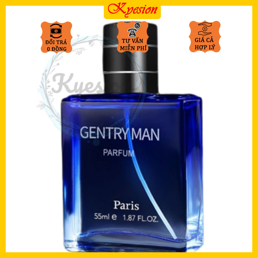 [XẢ KHO NGHỈ BÁN] NƯỚC HOA NAM THƠM LÂU GENTRYMAN KYESION, DẦU THƠM NAM,  NƯỚC HOA CHO PHÁI MẠNH, NƯỚC HOA NAM THƠM LÂU, SANG TRỌNG, LỊCH SỰ, QUYẾN RŨ