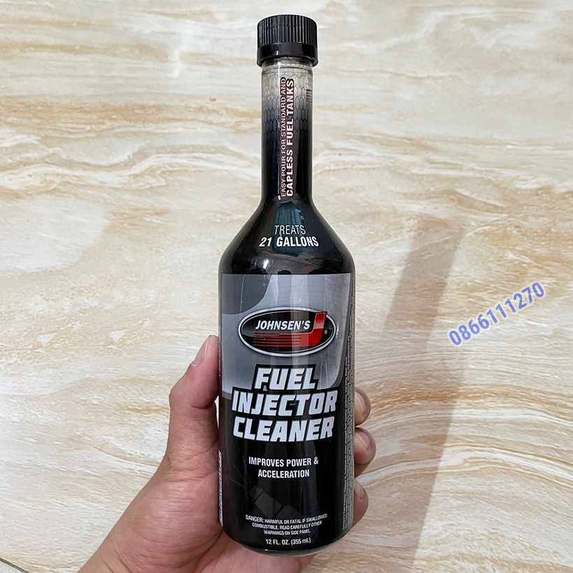 Súc béc xăng Johnsens Fuel Injector Cleaner 355ml