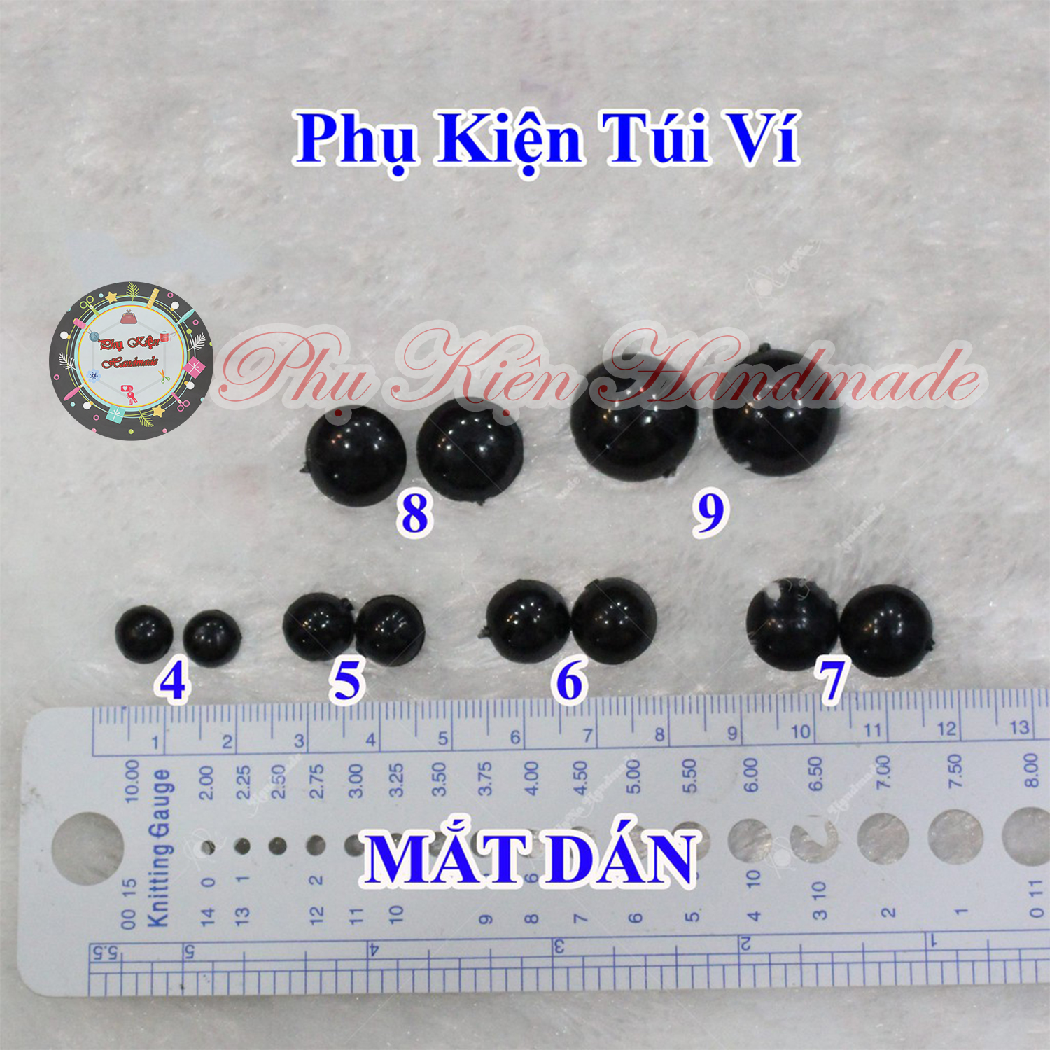 Mắt dán thú bông