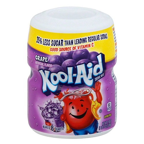 Bột Pha Nước Trái Cây Kool-Aid Vị Nho - Mỹ (Hộp)