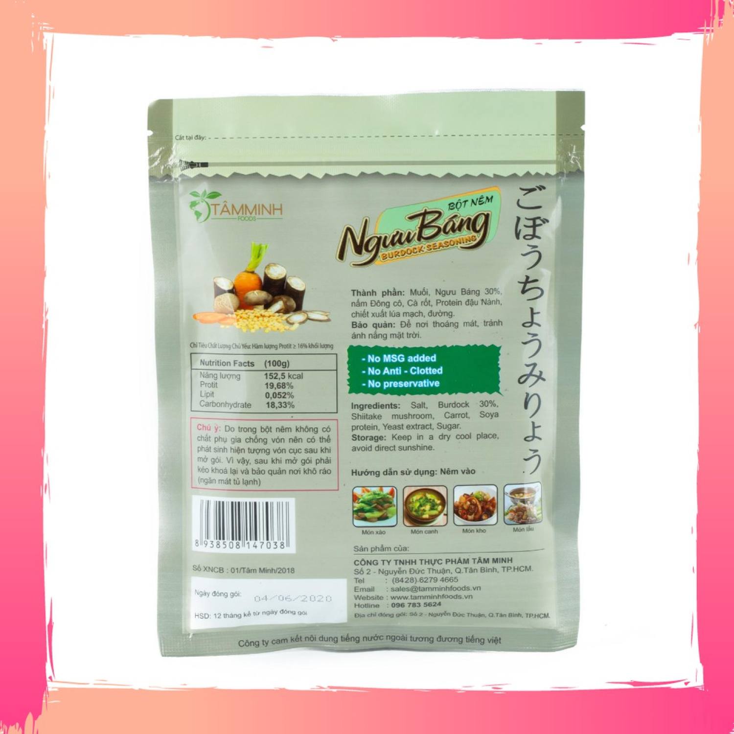BỘT NÊM CHAY NGƯU BÁNG 200GR - LÁ TÍA TÔ