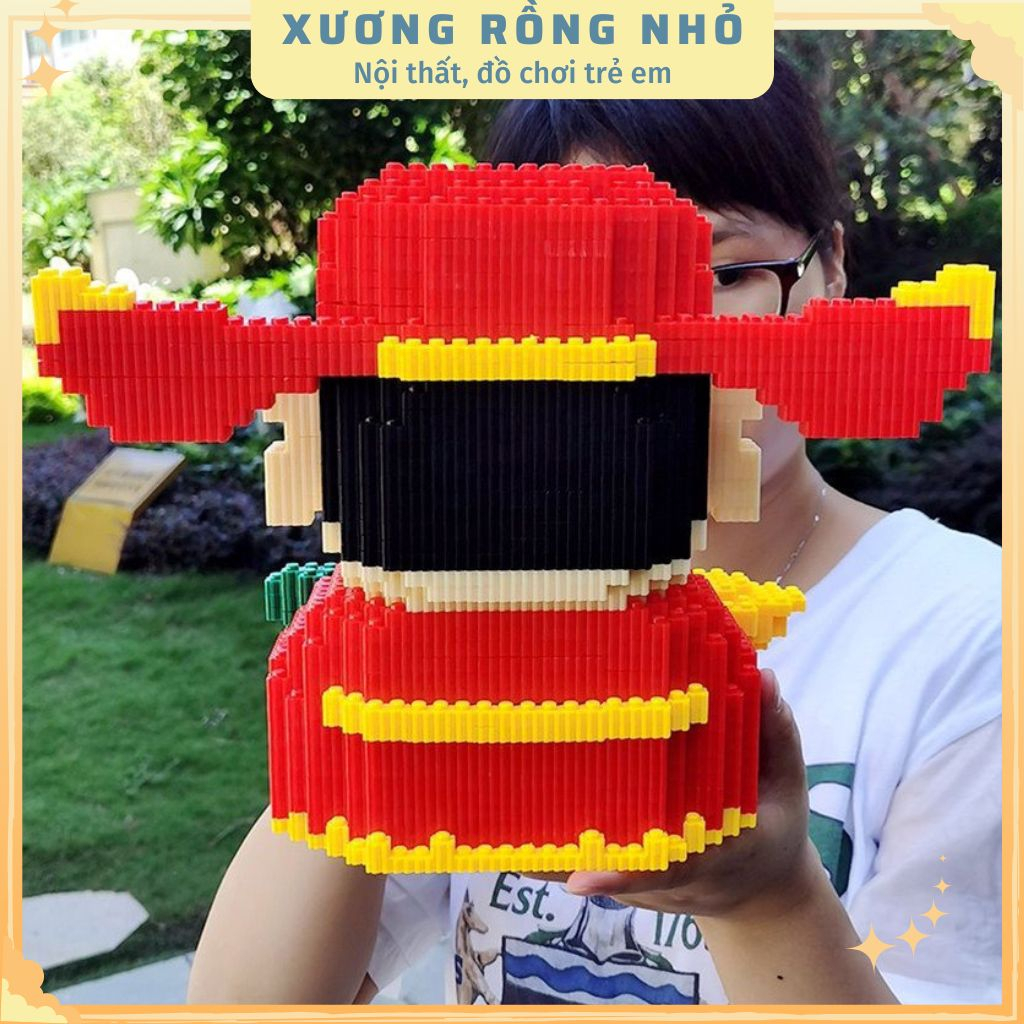 Mô hình 3D lắp ráp mô hình nhân vật thổ địa, thần tài