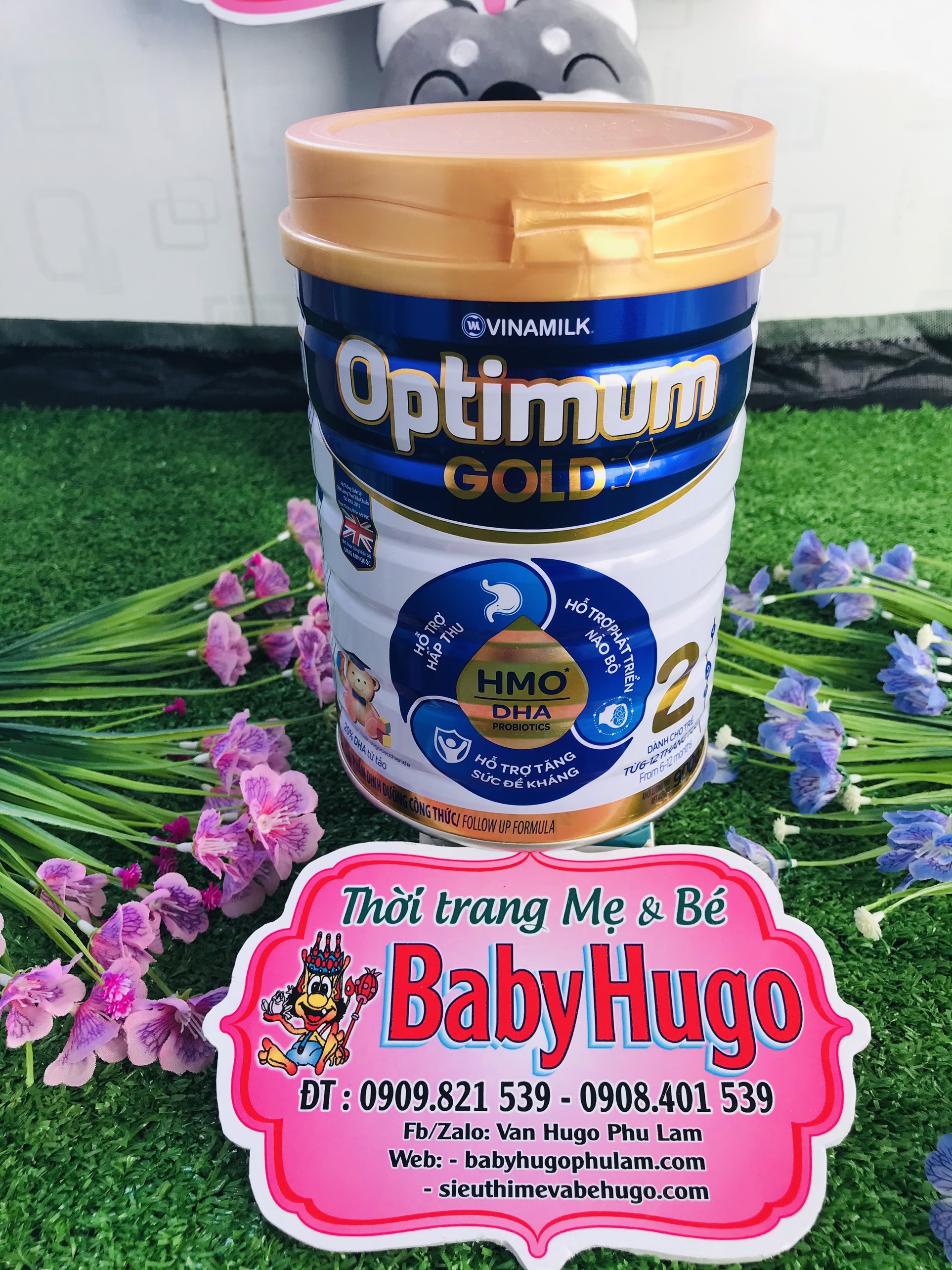 (DATE MỚ) Sữa bột Vinamilk Optimum Gold 2 800g (cho bé 6 - 12 tháng)